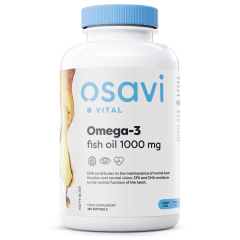 Molekular destilliertes Omega-3-Fischöl, 1000 mg – 180 Kapseln